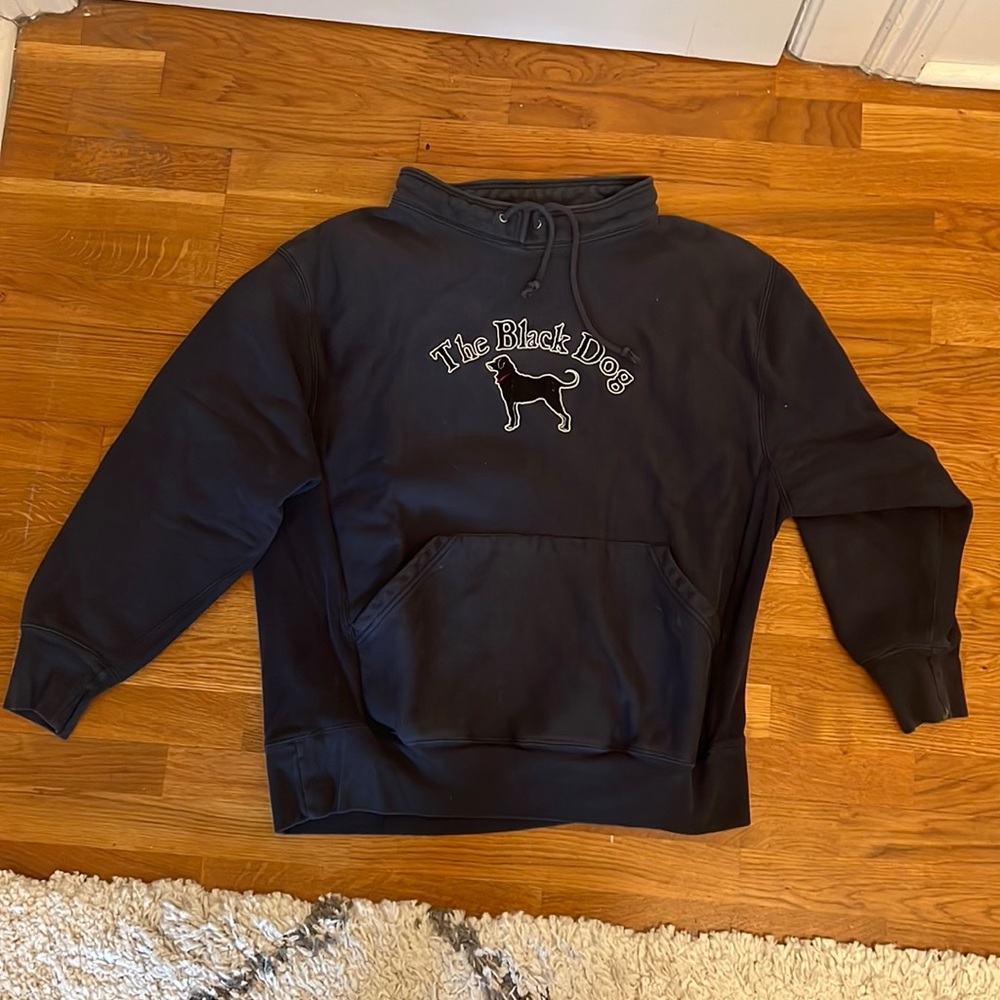 Mens Applique Fisherman Sweatshirt - The Black Dog